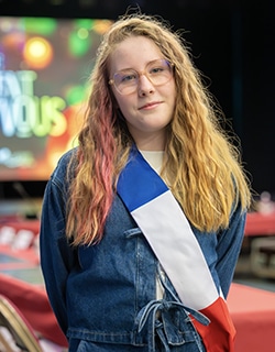 Photo portrait de Léonie Foucaud.