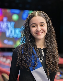 Photo portrait de Lina Salah.