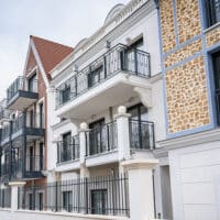Façade de logement.