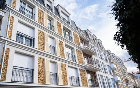Façade de logement.