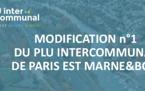 Concertation préalable sur la modification du PLUi.