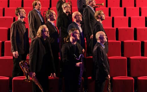 Orchestre de musiciens.