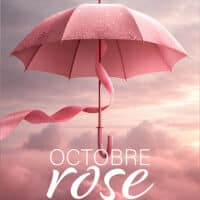 Parapluie rose.