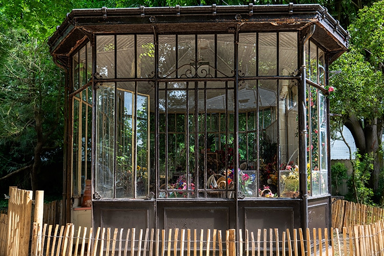Jardin d'hiver de la Villa Michot.